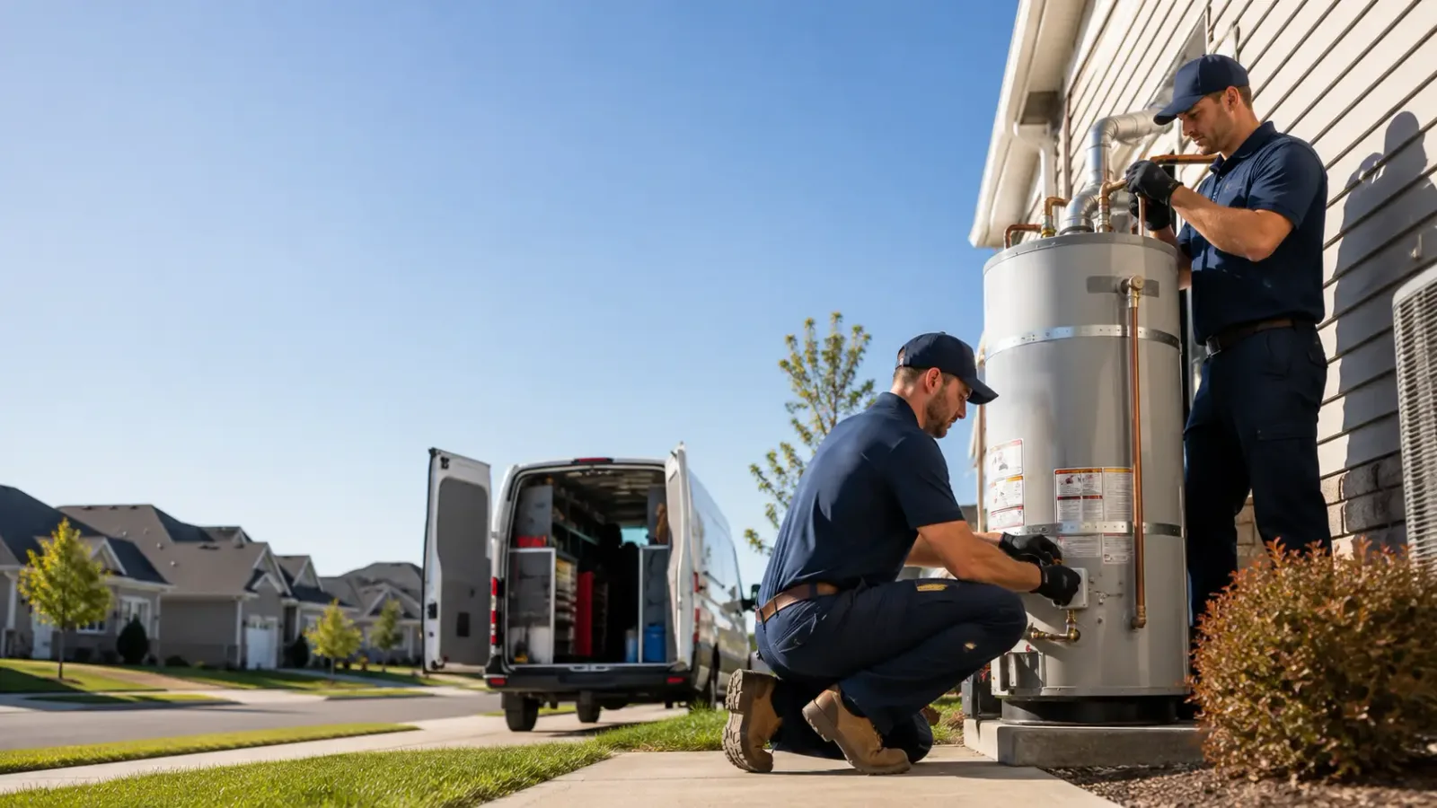 Water Heater Installation in Sardinia, OH